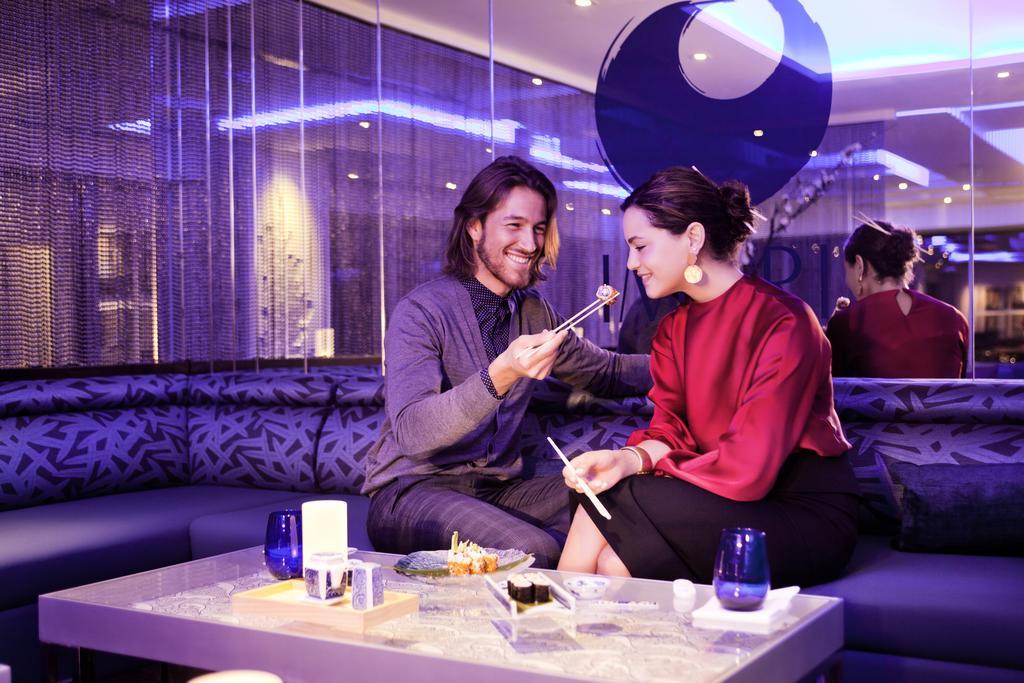 The Domain Bahrain Hotel And Spa - Adults Friendly 16 Years Plus Manama Luaran gambar A couple dining at the restaurant