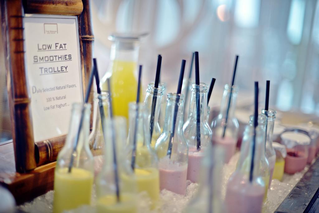 The Domain Bahrain Hotel And Spa - Adults Friendly 16 Years Plus Manama Luaran gambar Smoothies at a buffet